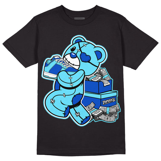 SB Dunk Argon DopeSkill T-Shirt Bear Steals Sneaker Graphic - Black