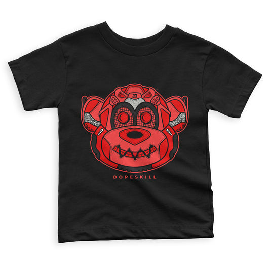 Chile Red 9s DopeSkill Toddler Kids T-shirt Monk Graphic