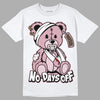 Dunk Low Teddy Bear Pink DopeSkill T-Shirt Hurt Bear Graphic - White