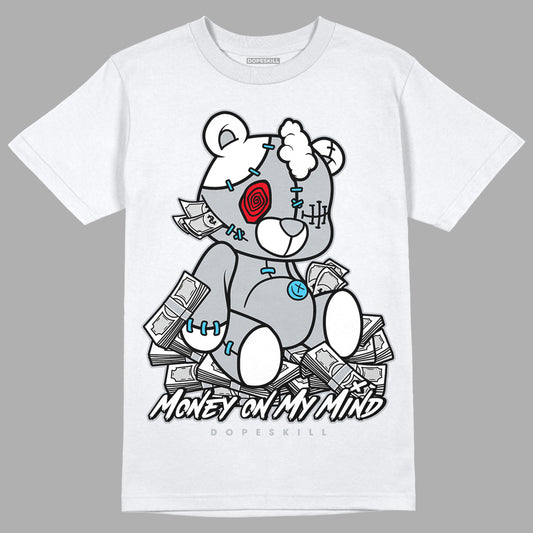  Dunk Low Lottery Pack Grey Fog DopeSkill T-Shirt MOMM Bear Graphic - White 