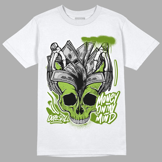 Dunk Low 'Chlorophyll' DopeSkill T-Shirt MOMM Skull Graphic - White 
