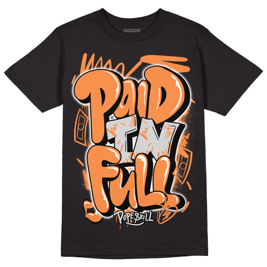 Dunk Low Peach Cream (W) DopeSkill T-Shirt New Paid In Full Graphic - Black