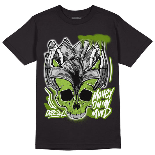 Dunk Low 'Chlorophyll' DopeSkill T-Shirt MOMM Skull Graphic - Black 