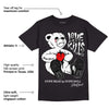 Dunk Low Panda White Black DopeSkill T-Shirt Love Kills Graphic