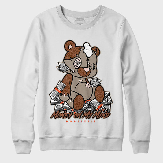 Jordan 3 “Desert Elephant” DopeSkill Sweatshirt MOMM Bear Graphic - White 