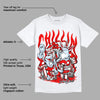 Cherry 11s DopeSkill T-Shirt Chillin Graphic