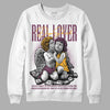 Brotherhood 1s High OG DopeSkill Sweatshirt Real Lover Graphic - White