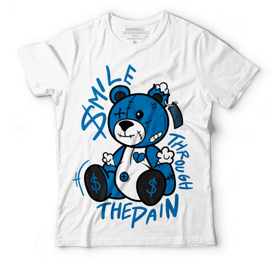 AJ 1 Dark Marina Blue DopeSkill T-Shirt BEAN Graphic