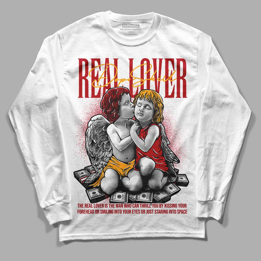 Cardinal 7s DopeSkill Long Sleeve T-Shirt Real Lover Graphic - White 