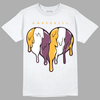 Jordan 1 Retro High OG Brotherhood DopeSkill T-Shirt Slime Drip Heart Graphic - White