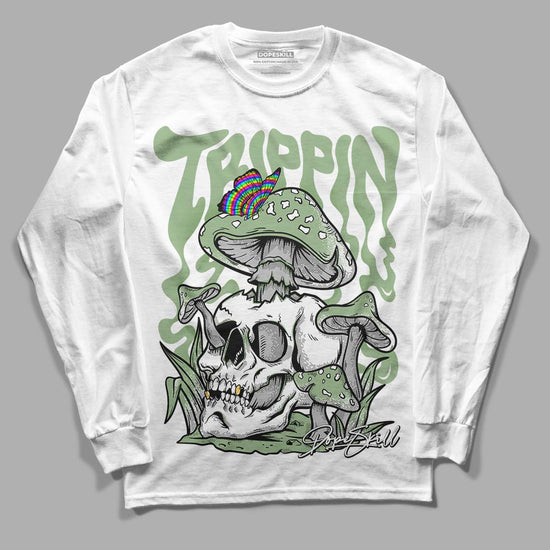 Jordan 4 Retro “Seafoam” DopeSkill Long Sleeve T-Shirt Trippin  Graphic Streetwear  - White