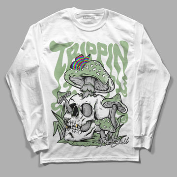 Jordan 4 Retro “Seafoam” DopeSkill Long Sleeve T-Shirt Trippin  Graphic Streetwear  - White