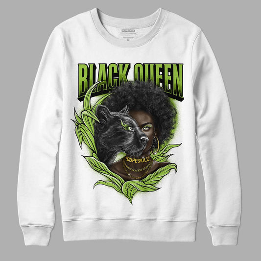 Dunk Low 'Chlorophyll' DopeSkill Sweatshirt New Black Queen Graphic - White 