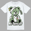 Seafoam 4s DopeSkill T-Shirt Hurt Bear Graphic - White