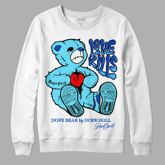 SB Dunk Argon DopeSkill Sweatshirt Love Kills Graphic