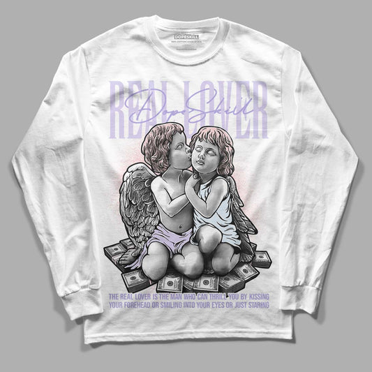 Easter Dunk Low DopeSkill Long Sleeve T-Shirt Real Lover Graphic - White