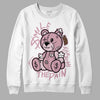 Dunk Low Teddy Bear Pink DopeSkill Sweatshirt BEAN Graphic - White