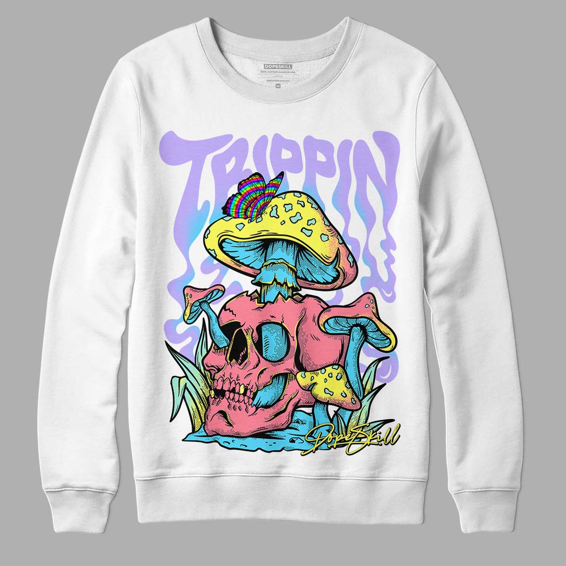Candy Easter Dunk Low DopeSkill Sweatshirt Trippin Graphic - White