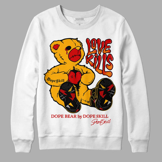 Citrus 7s DopeSkill Sweatshirt Love Kills Graphic - White