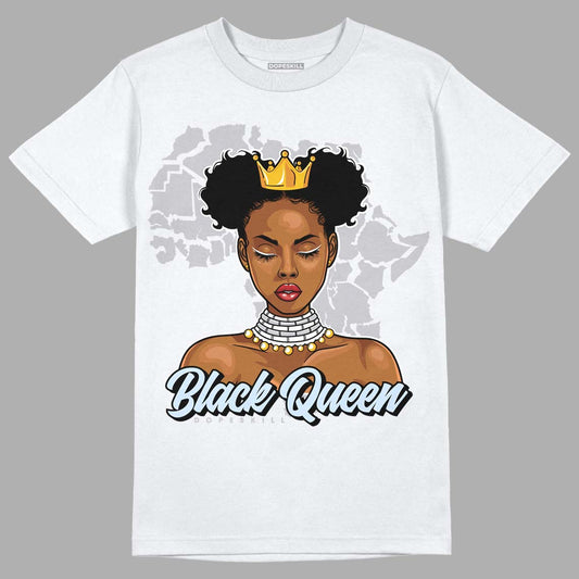 Jordan 11 Retro Low Cement Grey DopeSkill T-Shirt Black Queen Graphic Streetwear - White