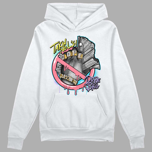 Candy Easter Dunk Low DopeSkill Hoodie Sweatshirt Takin No L's Graphic - White 