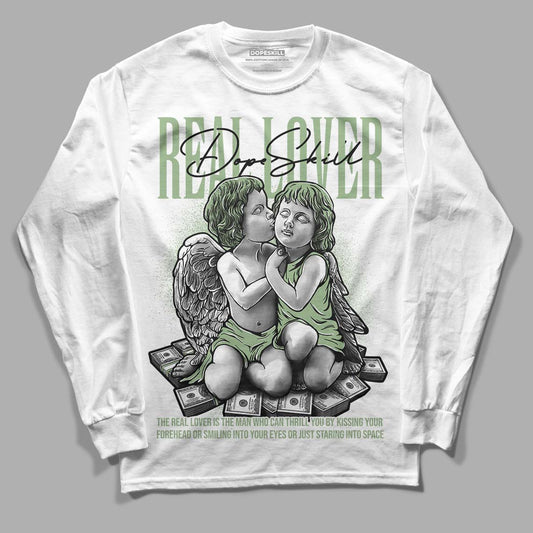 Jordan 4 Retro “Seafoam” DopeSkill Long Sleeve T-Shirt Real Lover Graphic Streetwear - White
