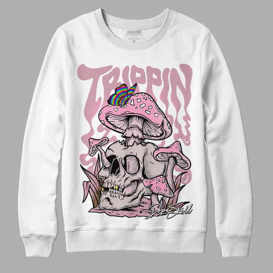 Dunk Low Teddy Bear Pink DopeSkill Sweatshirt Trippin Graphic - White