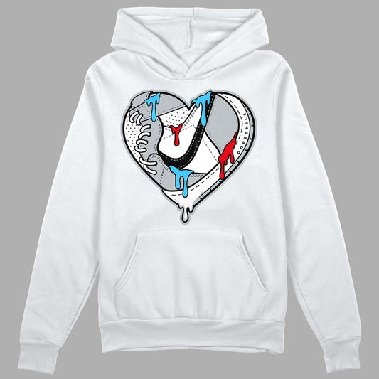 Dunk Low Lottery Pack Grey Fog DopeSkill Hoodie Sweatshirt Heart Jordan Graphic - White 