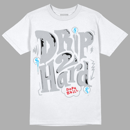 Dunk Low Lottery Pack Grey Fog DopeSkill T-Shirt Drip Too Hard Graphic - White 