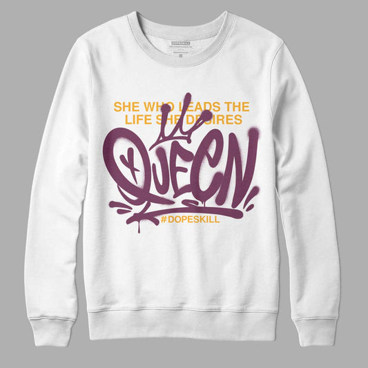 Brotherhood 1s High OG DopeSkill Sweatshirt Queen Graphic - White