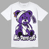 PURPLE Collection DopeSkill T-Shirt Hurt Bear Graphic - White