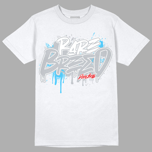 Dunk Low Lottery Pack Grey Fog DopeSkill T-Shirt Rare Breed Graphic - White 