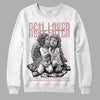Dunk Low Teddy Bear Pink DopeSkill Sweatshirt Real Lover Graphic - White