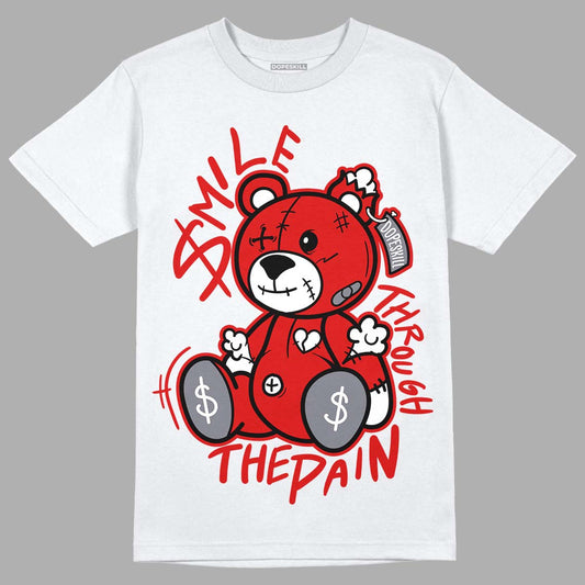 Gym Red 9s DopeSkill T-Shirt BEAN Graphic - White