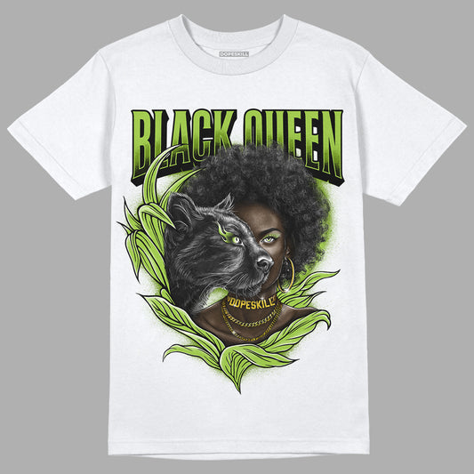 Dunk Low 'Chlorophyll' DopeSkill T-Shirt New Black Queen Graphic - White
