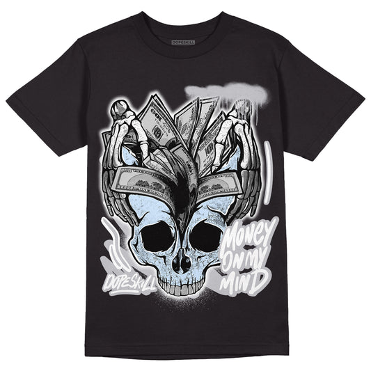 Jordan 11 Retro Low Cement Grey DopeSkill T-Shirt MOMM Skull Graphic Streetwear - Black