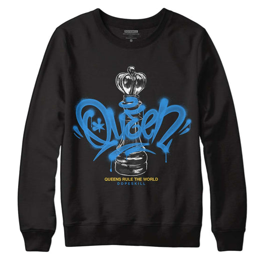 Dunk Low Pro SB Homer DopeSkill Sweatshirt Queen Chess Graphic Streetwear - Black
