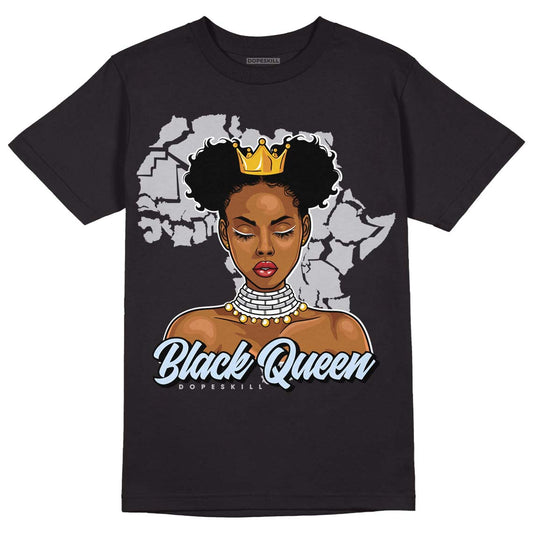 Jordan 11 Retro Low Cement Grey DopeSkill T-Shirt Black Queen Graphic Streetwear - Black