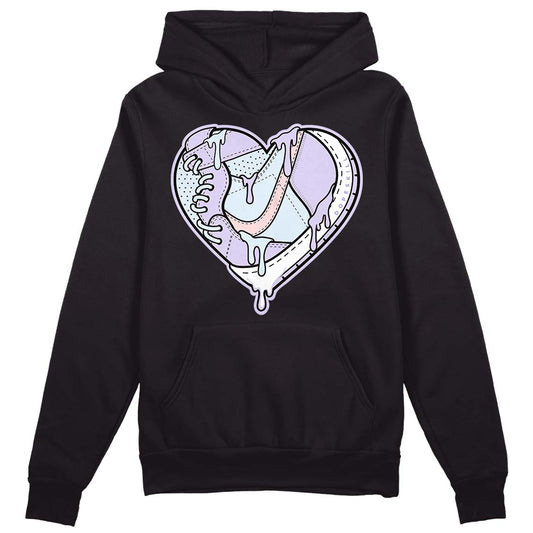 Easter Dunk Low DopeSkill Hoodie Sweatshirt Heart Jordan Graphic - Black