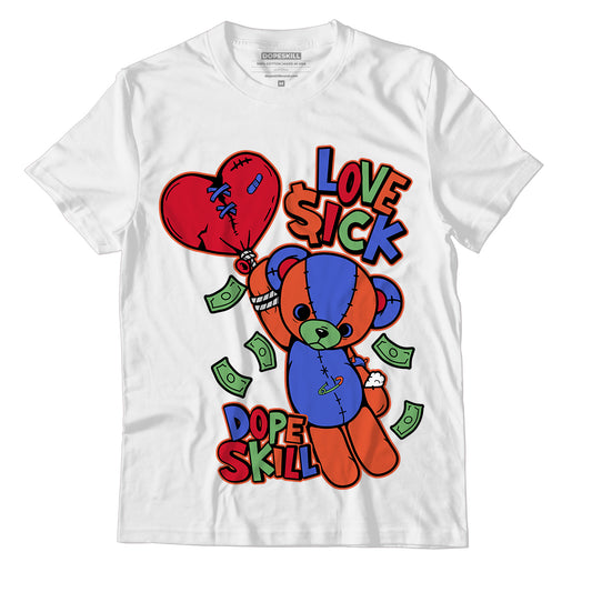 Jordan 5 Low “Doernbecher” DopeSkill T-Shirt Love Sick Graphic - White 