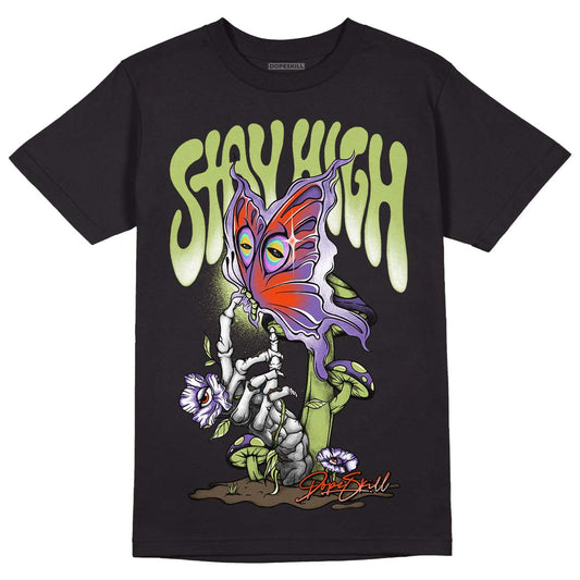 Canyon Purple 4s DopeSkill T-Shirt Stay High Graphic - Black