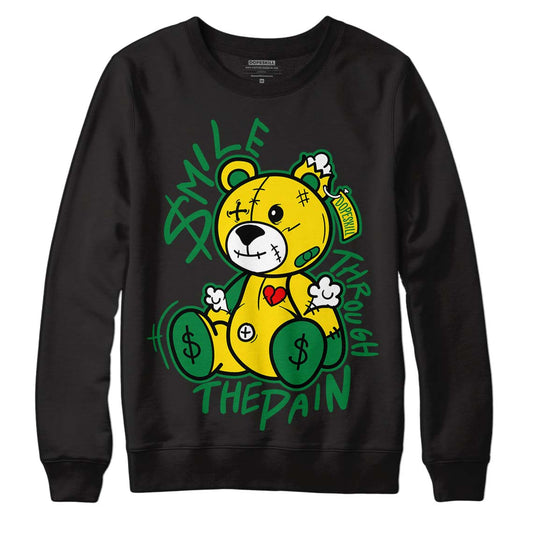 Dunk Low Reverse Brazil DopeSkill Sweatshirt BEAN Graphic - Black