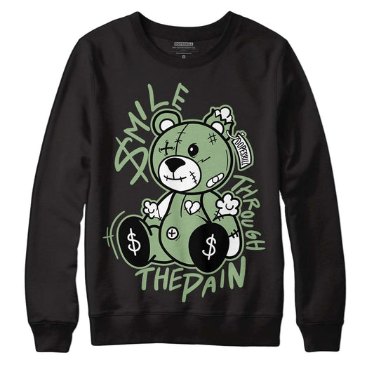 Jordan 4 Retro “Seafoam” DopeSkill Sweatshirt BEAN Graphic Streetwear - Black