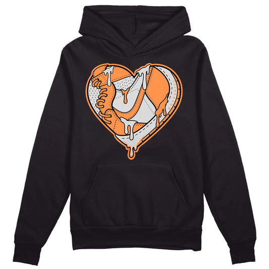 Dunk Low Peach Cream (W) DopeSkill Hoodie Sweatshirt Heart Jordan Graphic - Black