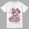 Dunk Low Teddy Bear Pink DopeSkill T-Shirt BEAN Graphic - White