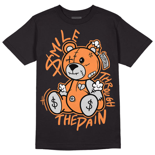 Dunk Low Peach Cream (W) DopeSkill T-Shirt BEAN Graphic - Black