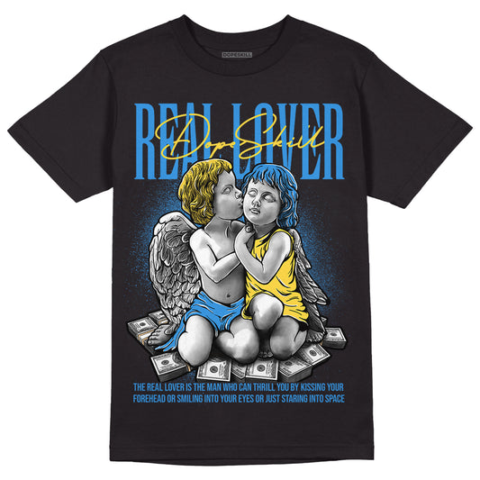 SB Dunk Low Homer DopeSkill T-Shirt Real Lover Graphic - Black