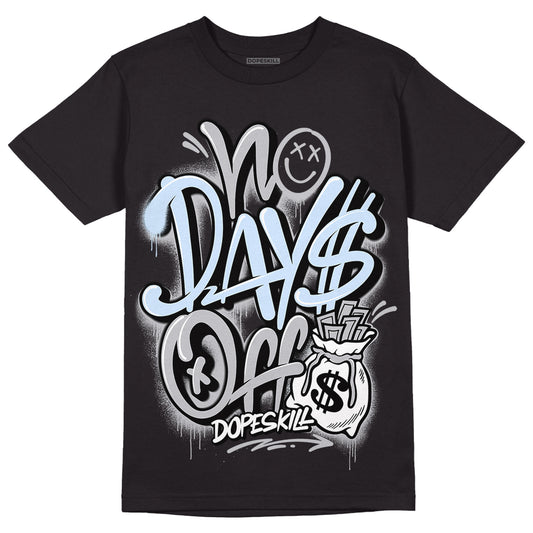 Jordan 11 Retro Low Cement Grey DopeSkill T-Shirt No Days Off Graphic Streetwear - Black