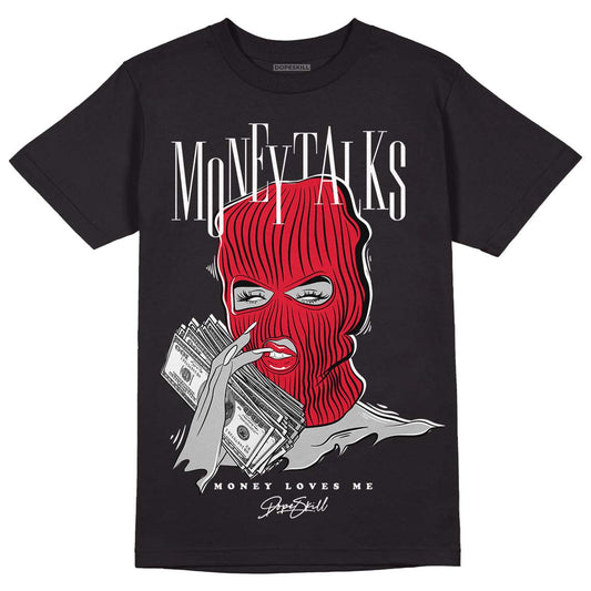 Lost & Found 1s DopeSkill T-Shirt Money Talks Graphic - Black