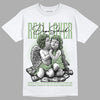 Seafoam 4s DopeSkill T-Shirt Real Lover Graphic - White